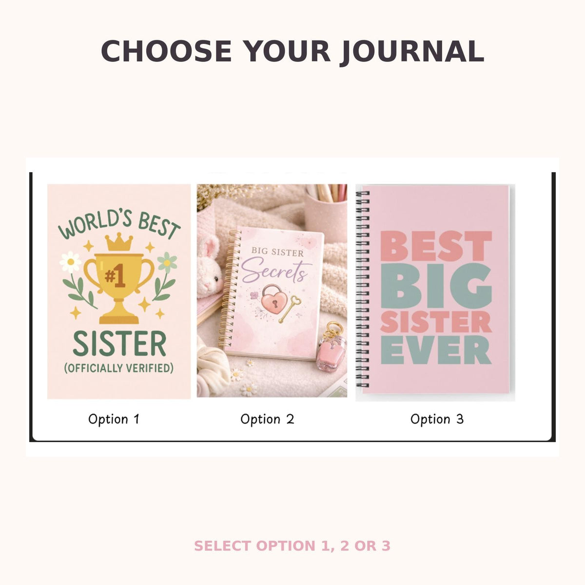 Personalized Big Sister Emergency Kit, New Sibling Gift Box, Tote, Tumbler, Journal, Activities