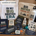 Personalized Big Brother Emergency Kit, New Sibling Gift Box (Ultimate Kit)