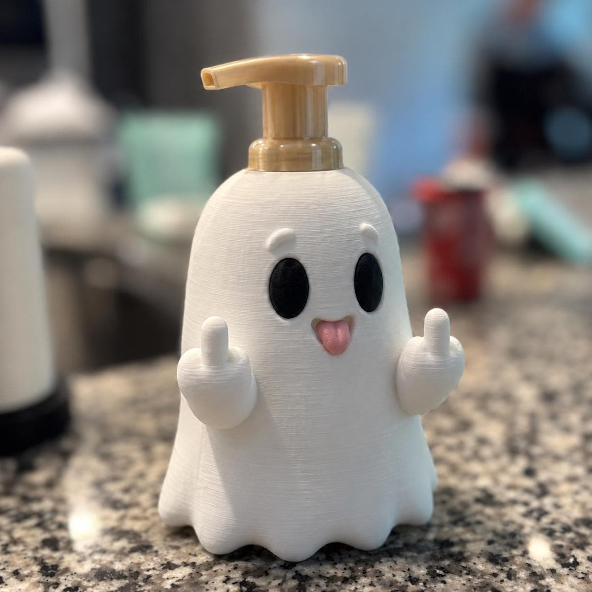 3D Printed Spicy Ghost Soap Holder