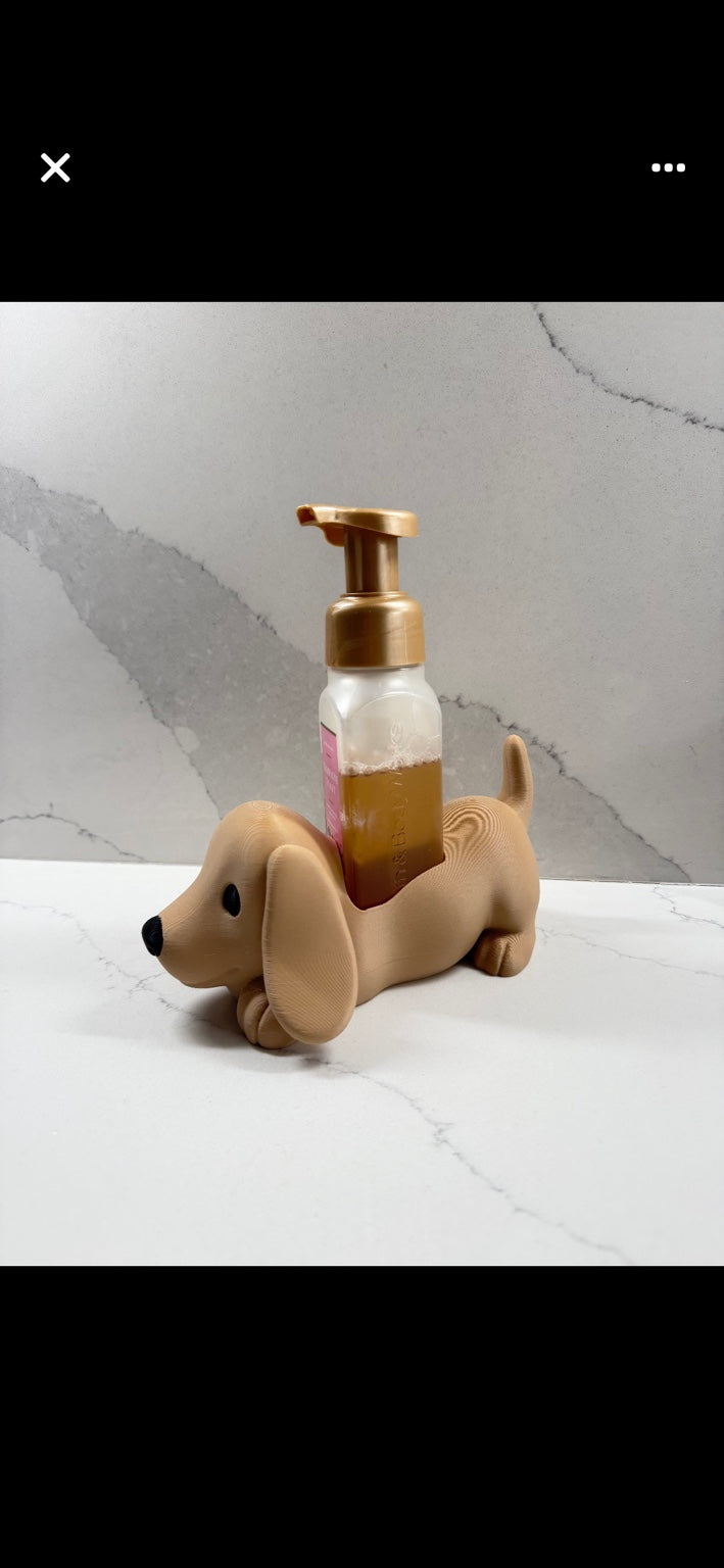 Dog Foaming Hand Soap Cover