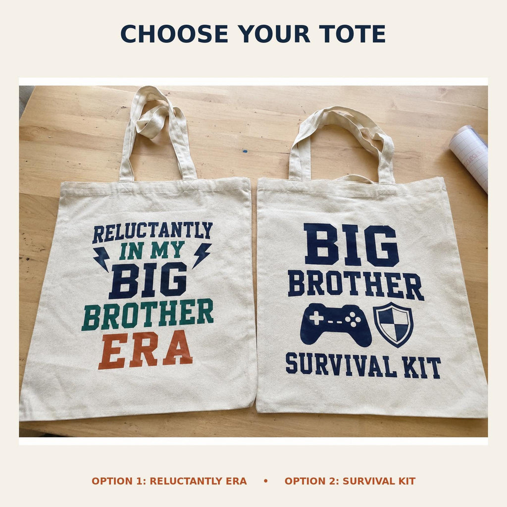 Personalized Big Brother Emergency Kit, New Sibling Gift Box (Ultimate Kit)