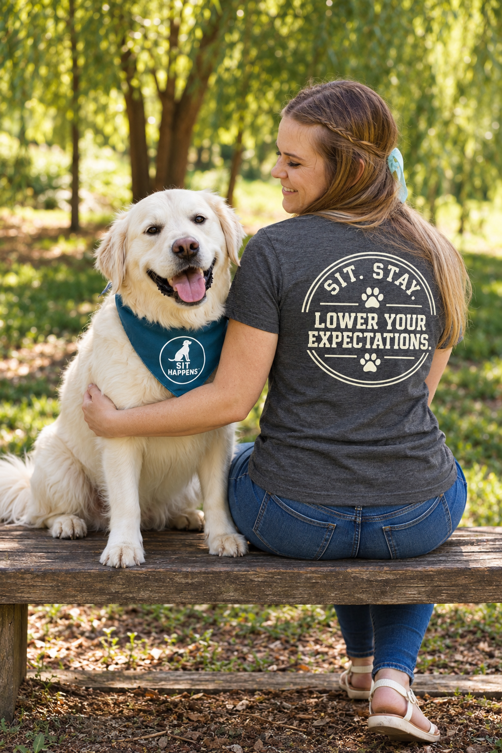 Sit Stay Lower Your Expectations T-Shirt